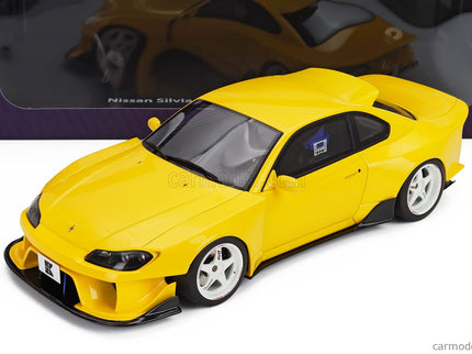 Nissan Silvia (S15) Khyzyl Saleem Coupe 2002 1:18 Kyosho žltá