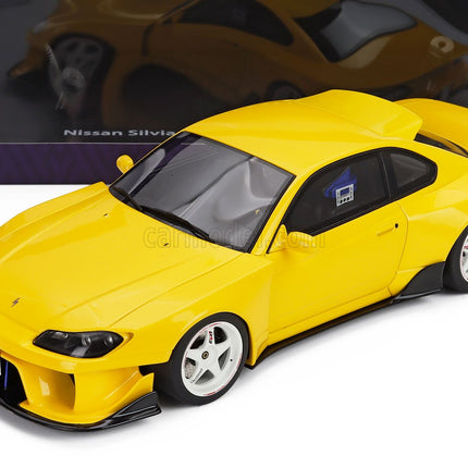 Nissan Silvia (S15) Khyzyl Saleem Coupe 2002 1:18 Kyosho žltá