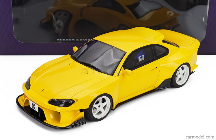 Nissan Silvia (S15) Khyzyl Saleem Coupe 2002 1:18 Kyosho žltá