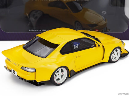 Nissan Silvia (S15) Khyzyl Saleem Coupe 2002 1:18 Kyosho žltá