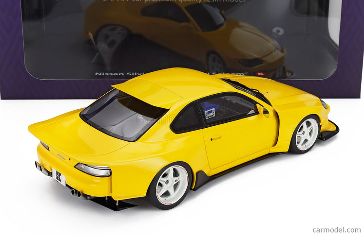 Nissan Silvia (S15) Khyzyl Saleem Coupe 2002 1:18 Kyosho žltá