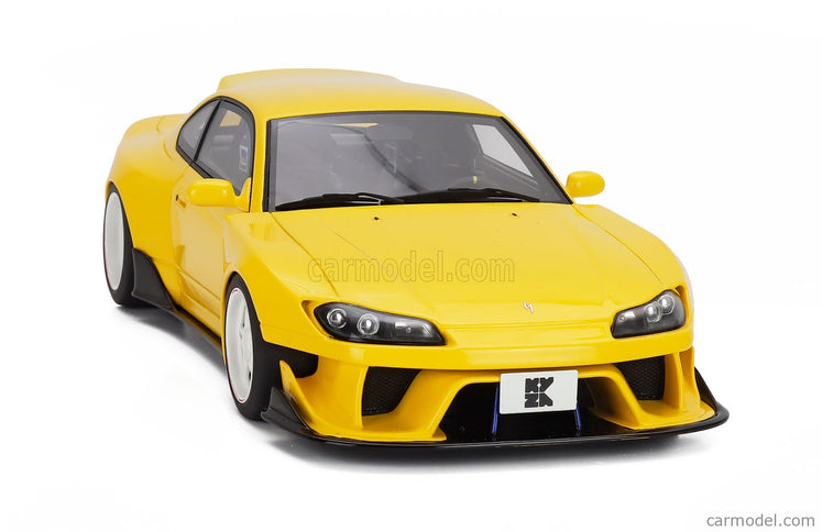 Nissan Silvia (S15) Khyzyl Saleem Coupe 2002 1:18 Kyosho žltá