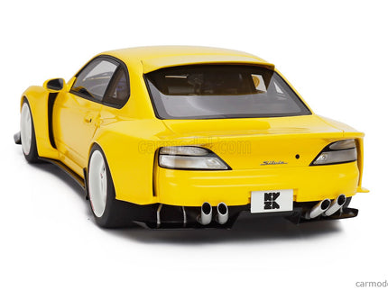Nissan Silvia (S15) Khyzyl Saleem Coupe 2002 1:18 Kyosho žltá