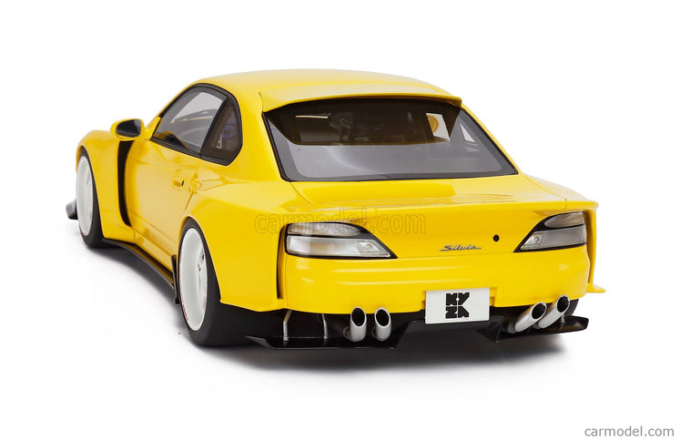 Nissan Silvia (S15) Khyzyl Saleem Coupe 2002 1:18 Kyosho žltá