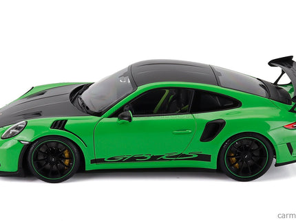 Porsche 911 991-2 GT3 RS Coupe Weissach Package 2017 1:18 AUTOart Lizard zelená