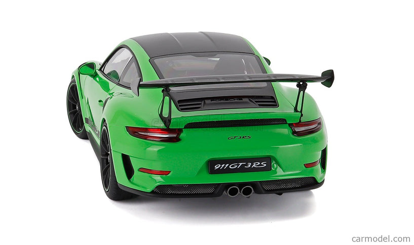 Porsche 911 991-2 GT3 RS Coupe Weissach Package 2017 1:18 AUTOart Lizard zelená