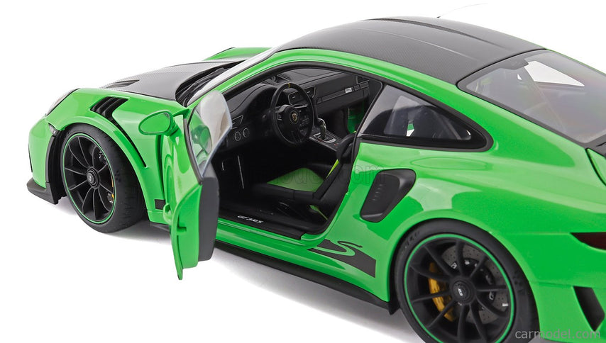 Porsche 911 991-2 GT3 RS Coupe Weissach Package 2017 1:18 AUTOart Lizard zelená