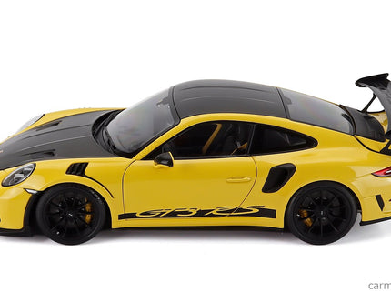 Porsche 911 991-2 GT3 RS Coupe Weissach Package 2017 1:18 AUTOart Racing žltá