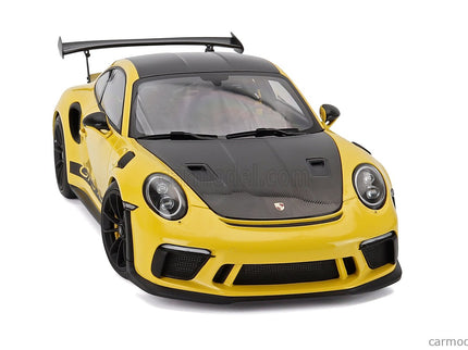 Porsche 911 991-2 GT3 RS Coupe Weissach Package 2017 1:18 AUTOart Racing žltá