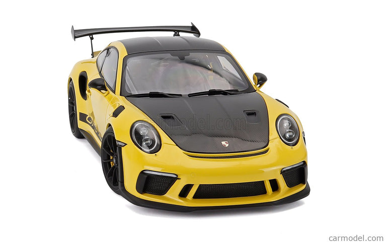 Porsche 911 991-2 GT3 RS Coupe Weissach Package 2017 1:18 AUTOart Racing žltá