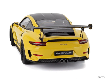 Porsche 911 991-2 GT3 RS Coupe Weissach Package 2017 1:18 AUTOart Racing žltá