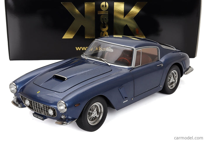 Ferrari 250GT Swb Coupe 1961 1:12 KK Scale modrá