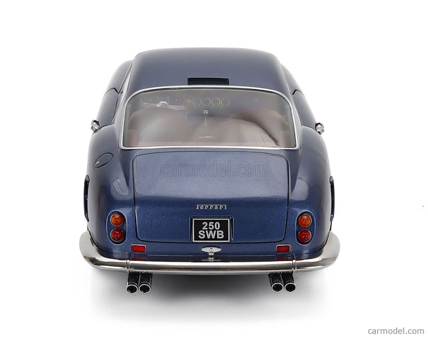 Ferrari 250GT Swb Coupe 1961 1:12 KK Scale modrá