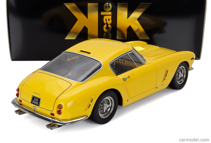 Ferrari 250GT Swb Coupe 1961 1:12 KK Scale žltá