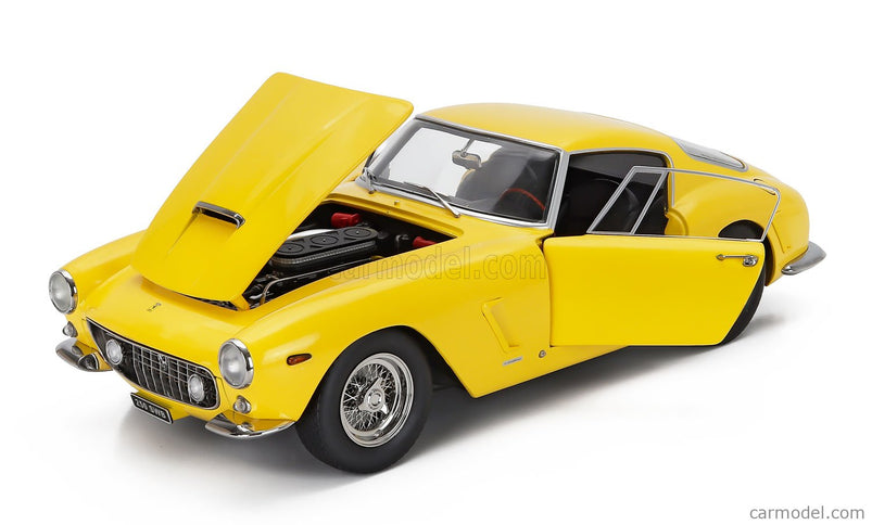Ferrari 250GT Swb Coupe 1961 1:12 KK Scale žltá