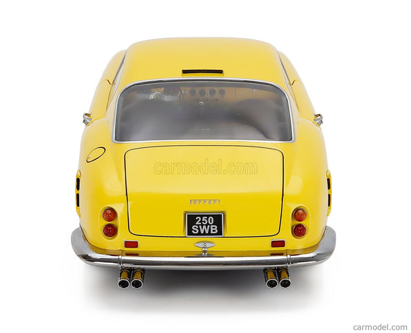 Ferrari 250GT Swb Coupe 1961 1:12 KK Scale žltá