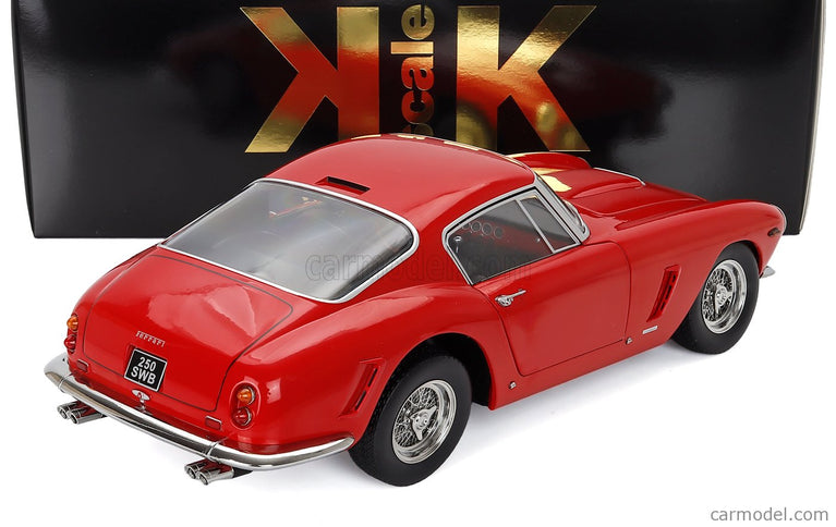 Ferrari 250GT Swb Coupe 1961 1:12 KK Scale červená