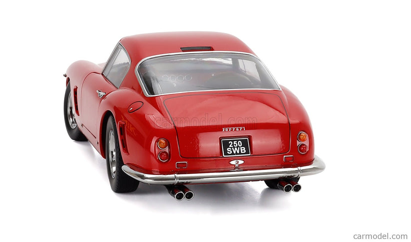 Ferrari 250GT Swb Coupe 1961 1:12 KK Scale červená