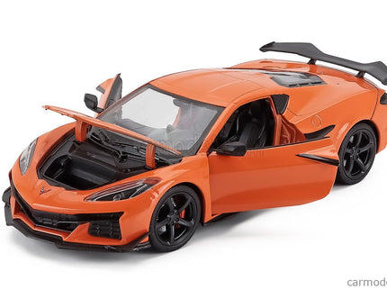 Chevrolet Corvette Z06 2023 1:24 Welly oranžová
