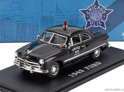 Ford 1949 Chicago Police 1949 1:43 Greenlight čierna
