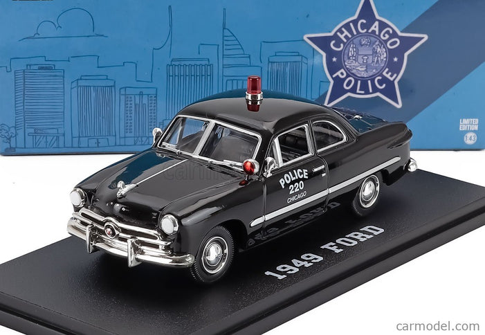 Ford 1949 Chicago Police 1949 1:43 Greenlight čierna