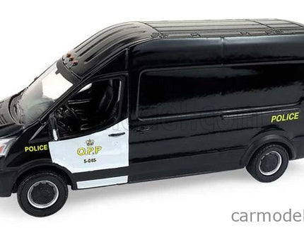 Ford Transit Van Ntario Police 2015 1:64 Greenlight čierna biela