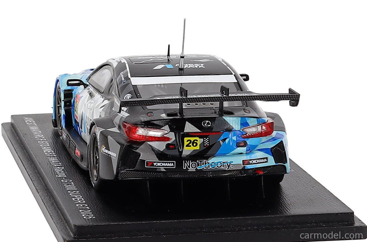 Lexus RC F GT3 Team Anest Iwata Racing N°26 GT300 Class Super GT 2025 Igor Fraga - Hironobu Yasuda 1:43 Spark Model modrá biela čierna