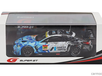 Lexus RC F GT3 Team Anest Iwata Racing N°26 GT300 Class Super GT 2025 Igor Fraga - Hironobu Yasuda 1:43 Spark Model modrá biela čierna