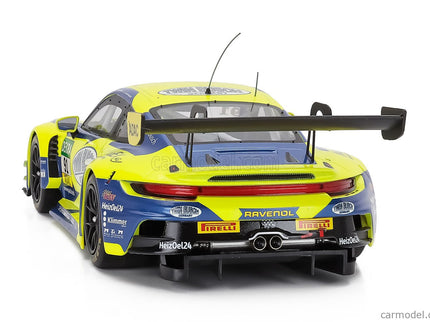 Porsche 911 992 GT3 R Team Joos N°91 Adac GT Masters 2024 Johannes Kapfinger - Michael Kapfinger 1:18 IXO Models žltá modrá