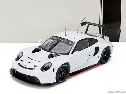 Porsche 911 991-2 RSR-19 Bez Dekorácií Coupe 2022 1:18 IXO Models biela