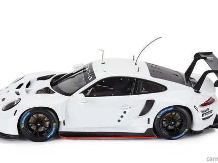 Porsche 911 991-2 RSR-19 Bez Dekorácií Coupe 2022 1:18 IXO Models biela