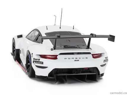 Porsche 911 991-2 RSR-19 Bez Dekorácií Coupe 2022 1:18 IXO Models biela