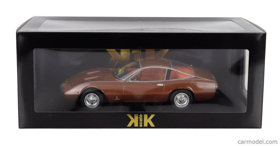 Ferrari 365 GTC4 Coupe 1971 1:18 KK Scale hnedá metalická