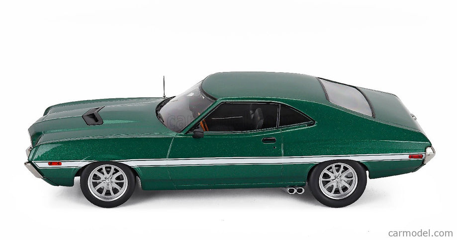 Ford Gran Torino Coupe 1972 1:18 IXO Models zelená metalická biela