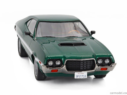 Ford Gran Torino Coupe 1972 1:18 IXO Models zelená metalická biela