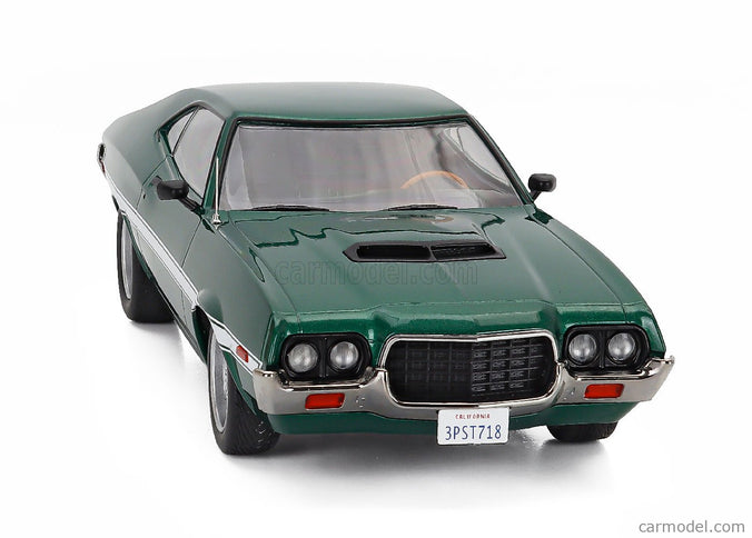 Ford Gran Torino Coupe 1972 1:18 IXO Models zelená metalická biela