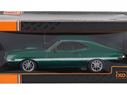 Ford Gran Torino Coupe 1972 1:18 IXO Models zelená metalická biela