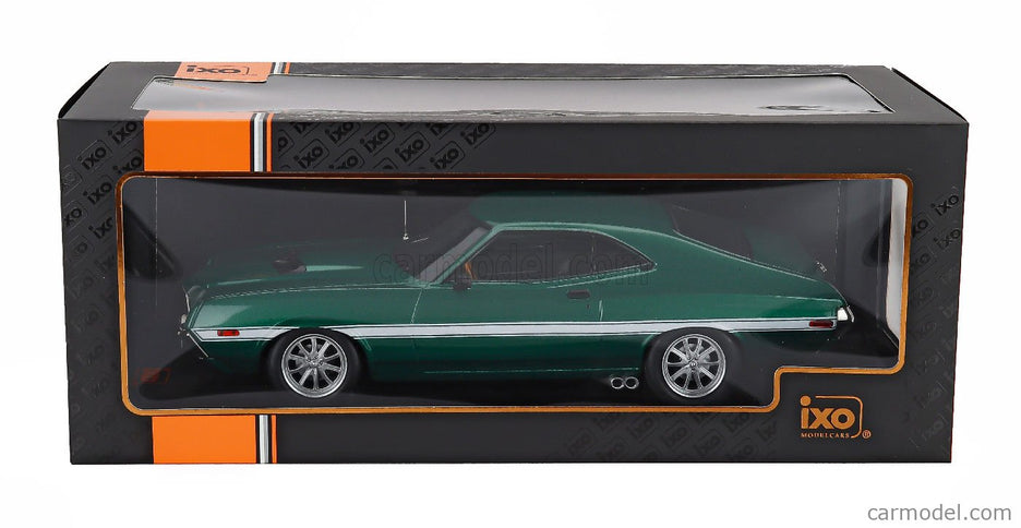 Ford Gran Torino Coupe 1972 1:18 IXO Models zelená metalická biela