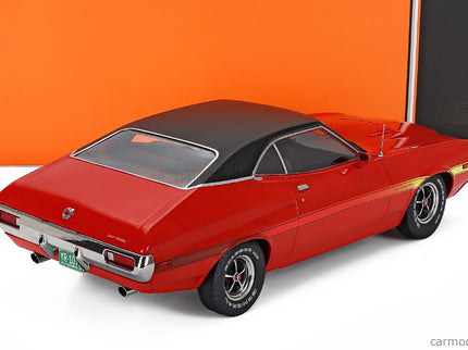Ford Gran Torino Coupe 1972 1:18 IXO Models červená čierna
