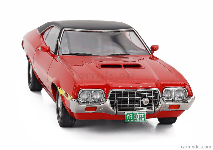 Ford Gran Torino Coupe 1972 1:18 IXO Models červená čierna