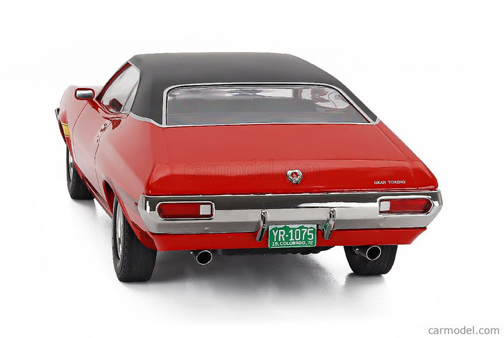 Ford Gran Torino Coupe 1972 1:18 IXO Models červená čierna