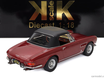 Ferrari 275 GTS Pininfarina Spider Personal Car Steve Mcqueen 1964 1:18 KK Scale červená metalická