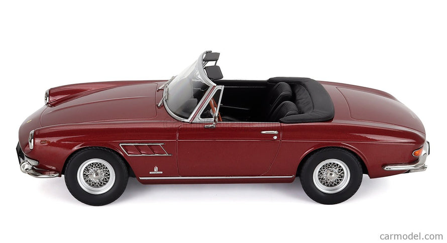 Ferrari 275 GTS Pininfarina Spider Personal Car Steve Mcqueen 1964 1:18 KK Scale červená metalická