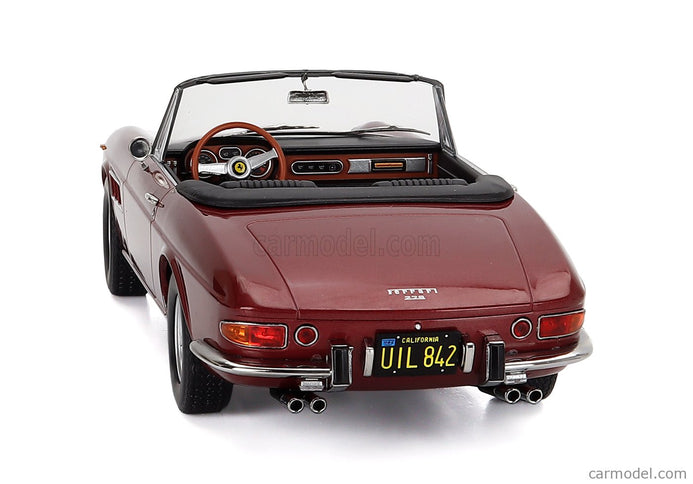 Ferrari 275 GTS Pininfarina Spider Personal Car Steve Mcqueen 1964 1:18 KK Scale červená metalická