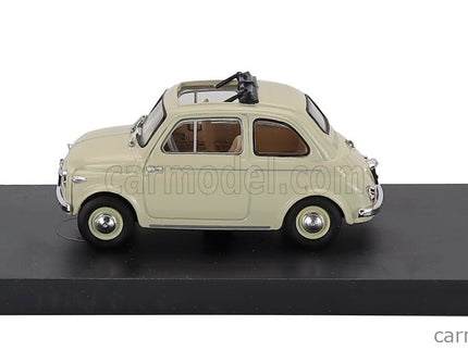Fiat 500 Nuova Aperta Open 1959 1:43 Brumm Avorio - Avory