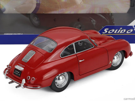 Porsche 356 Pre-A Coupe 1953 1:18 Solido červená