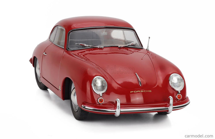 Porsche 356 Pre-A Coupe 1953 1:18 Solido červená