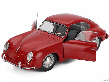 Porsche 356 Pre-A Coupe 1953 1:18 Solido červená