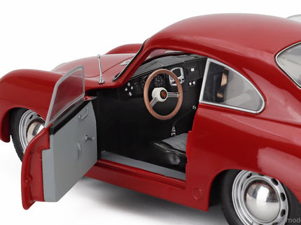 Porsche 356 Pre-A Coupe 1953 1:18 Solido červená