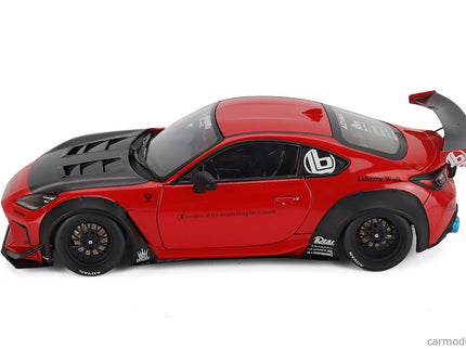 Toyota GR86 Lbwk Body Kit Coupe 2024 1:18 Solido červená čierna